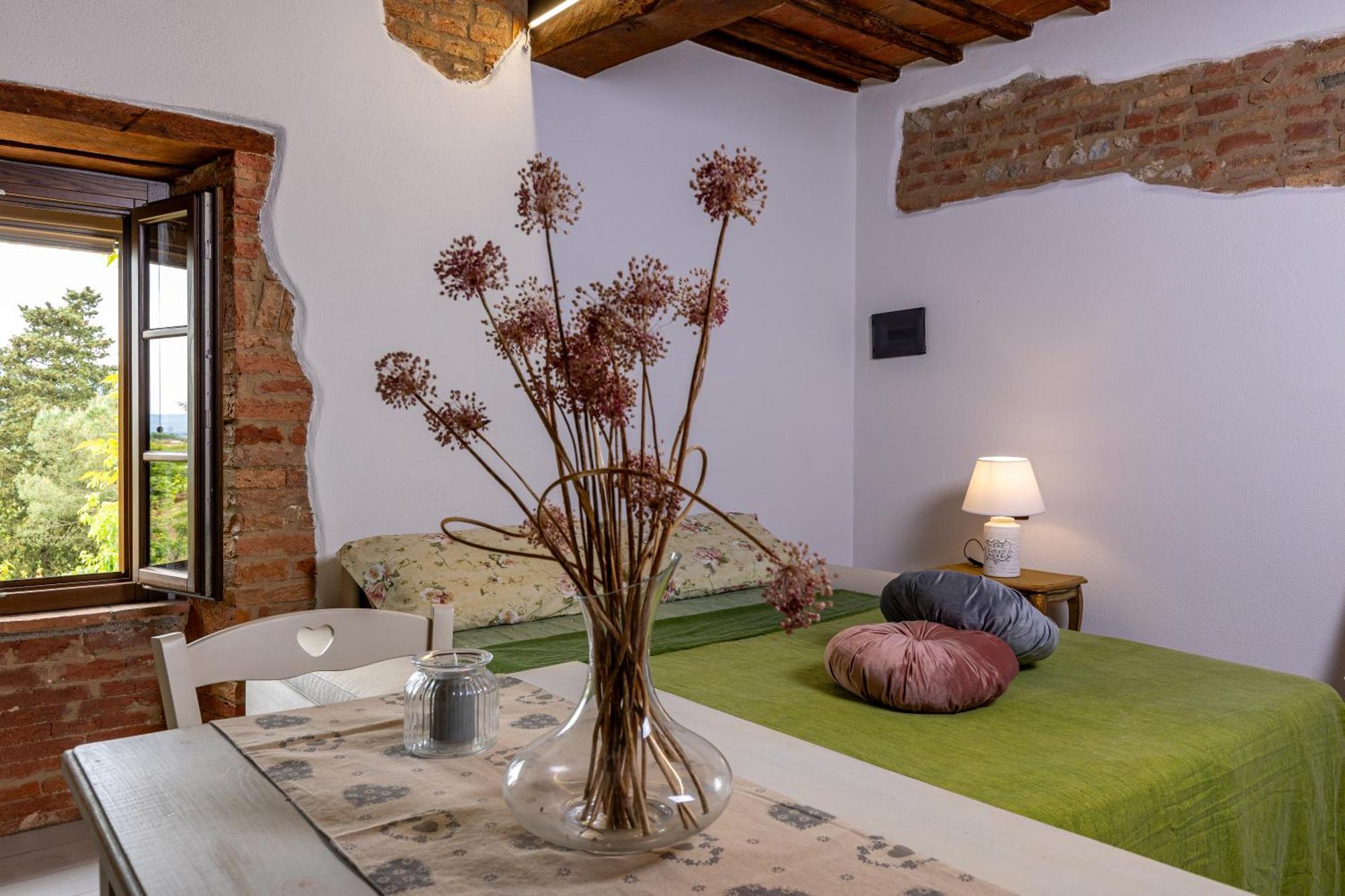 Pociano 1863 - Country House With Stunning View Of Siena Lupompesi Buitenkant foto